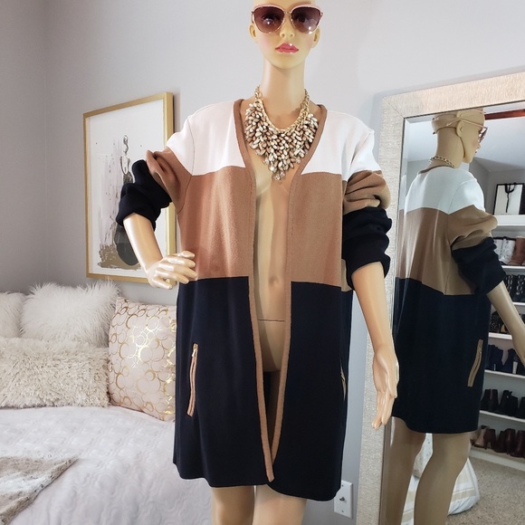 Charter Club Jackets & Blazers - NWOT Charter Club Open Front Duster Cardigan